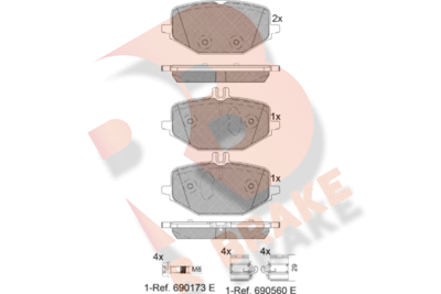 R BRAKE RB2371-203