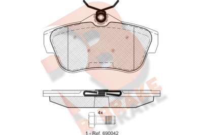 R BRAKE RB1823