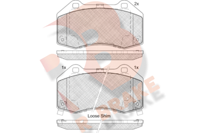 R BRAKE RB2132-200