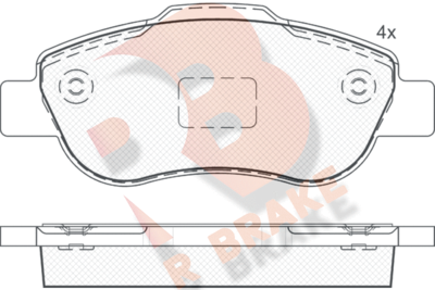 R BRAKE RB1659