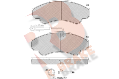 R BRAKE RB1522-066