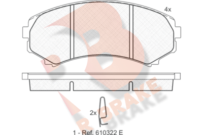 R BRAKE RB1374