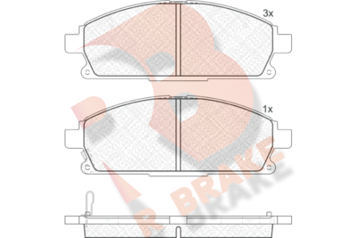 R BRAKE RB1521-200