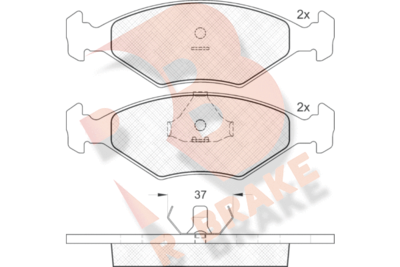 R BRAKE RB0926