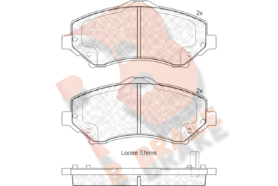 R BRAKE RB1908