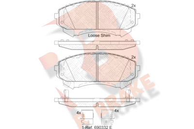 R BRAKE RB2140