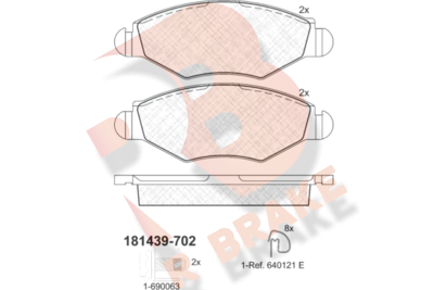 R BRAKE RB1439-702