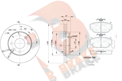 R BRAKE 3R05546572
