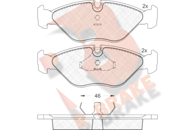 R BRAKE RB0774