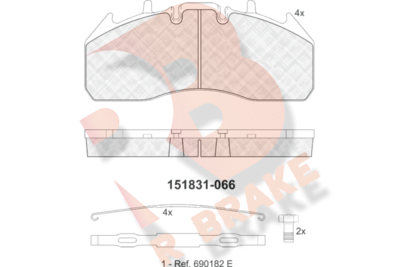 R BRAKE RB1831