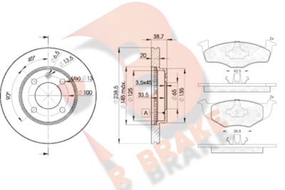R BRAKE 3R11783975 R BRAKE 3R11783975
