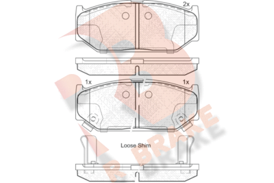 R BRAKE RB2045