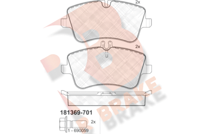 R BRAKE RB1369-701