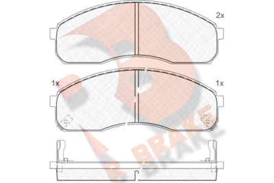 R BRAKE RB1455