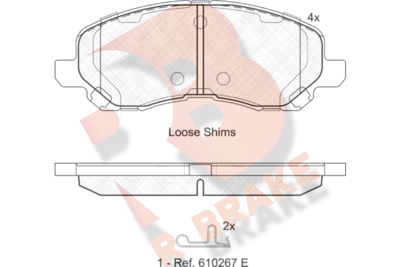 R BRAKE RB1806