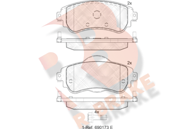 R BRAKE RB2027