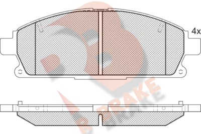 R BRAKE RB1521-396