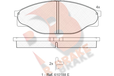 R BRAKE RB1010