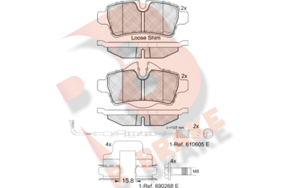 R BRAKE RB1812-067