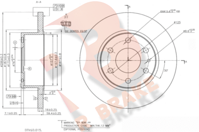 R BRAKE 78RBD28759