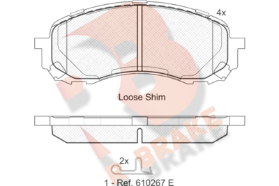 R BRAKE RB1800