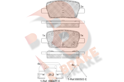 R BRAKE RB2278