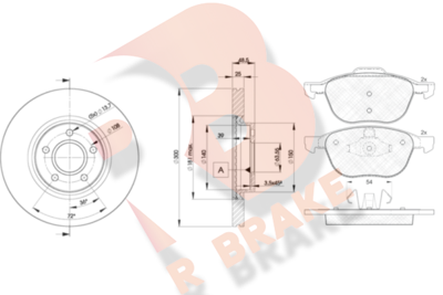 R BRAKE 3R16173937 R BRAKE 3R16173937