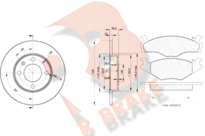 R BRAKE 3R10485304 R BRAKE 3R10485304