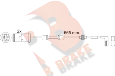 R BRAKE 610451RB