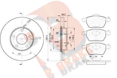 R BRAKE 3R11385306 R BRAKE 3R11385306