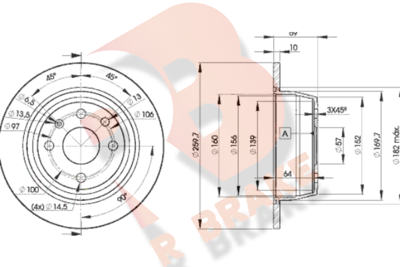 R BRAKE 78RBD29041