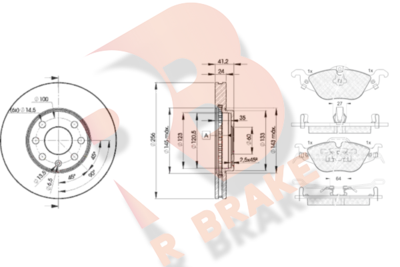 R BRAKE 3R12497879 R BRAKE 3R12497879