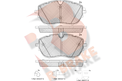 R BRAKE RB2227