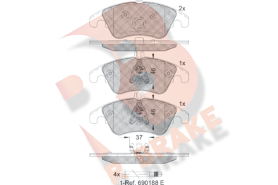 R BRAKE RB1865