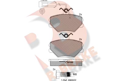 R BRAKE RB0729-700