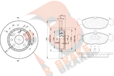 R BRAKE 3R08589046 R BRAKE 3R08589046
