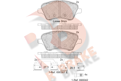 R BRAKE RB2108