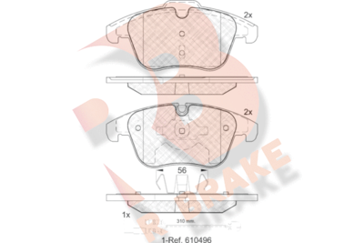 R BRAKE RB1886-203