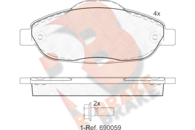 R BRAKE RB1851