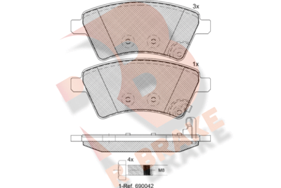 R BRAKE RB1758-700