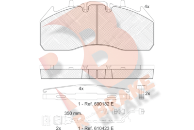 R BRAKE RB1831-122