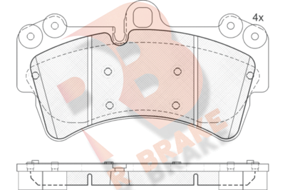 R BRAKE RB1595