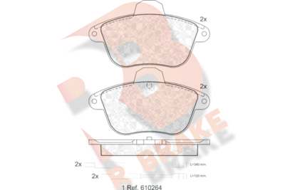 R BRAKE RB0856