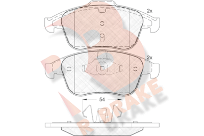 R BRAKE RB1856