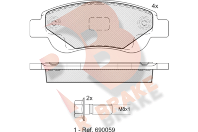 R BRAKE RB1702-701