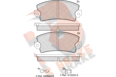 R BRAKE RB0060-067