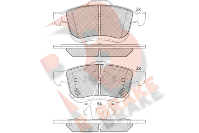 R BRAKE RB2165