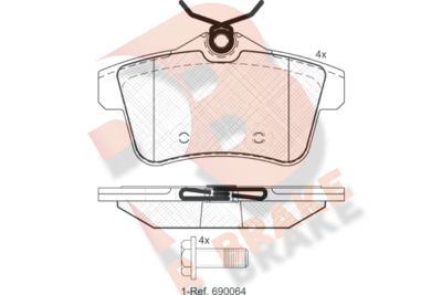 R BRAKE RB1928