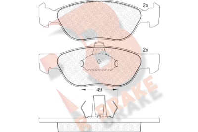 R BRAKE RB1602