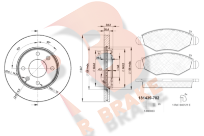 R BRAKE 3R14394694 R BRAKE 3R14394694